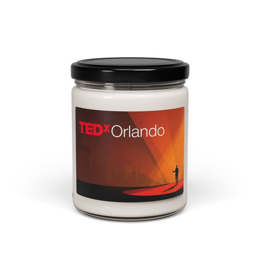 TEDxOrlando Scented Soy Candle — 9oz Event Souvenir
