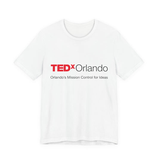 TEDxOrlando Logo T-Shirt - Unisex Jersey Short Sleeve Tee - Bella Canvas 3001