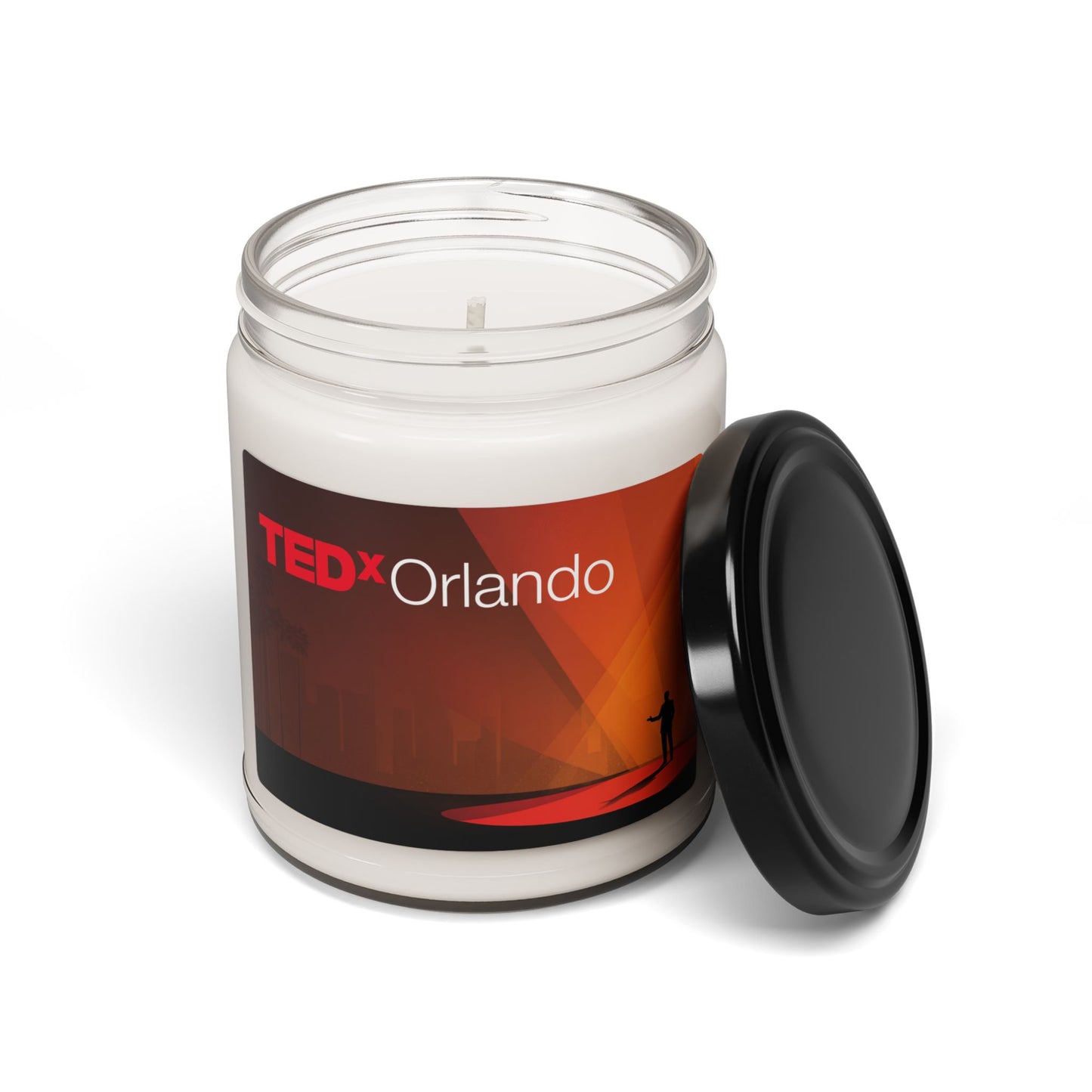TEDxOrlando Scented Soy Candle — 9oz Event Souvenir