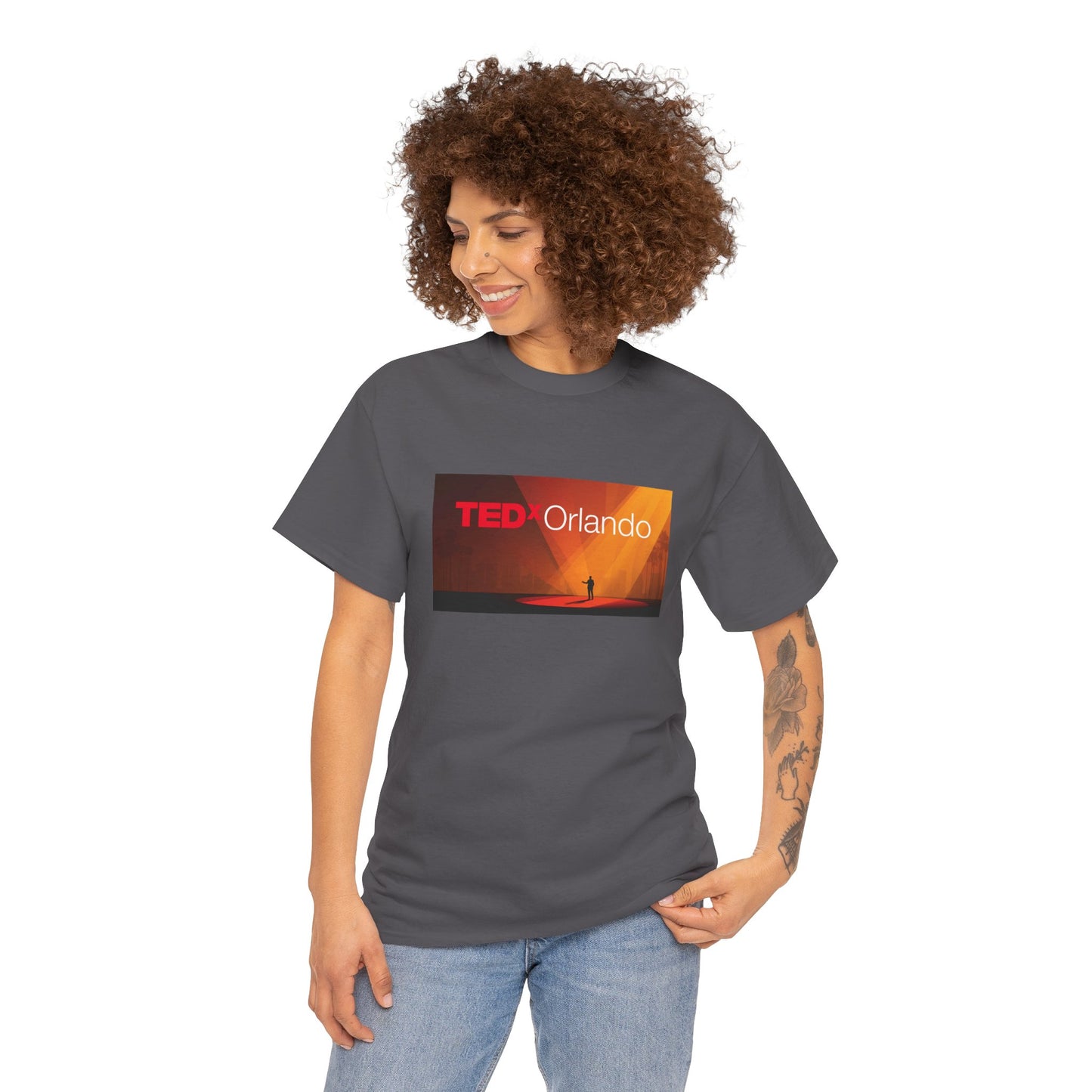 TEDxOrlando T‑Shirt 'The Red Dot Returns' - Conference Speaker Stage Design Tee