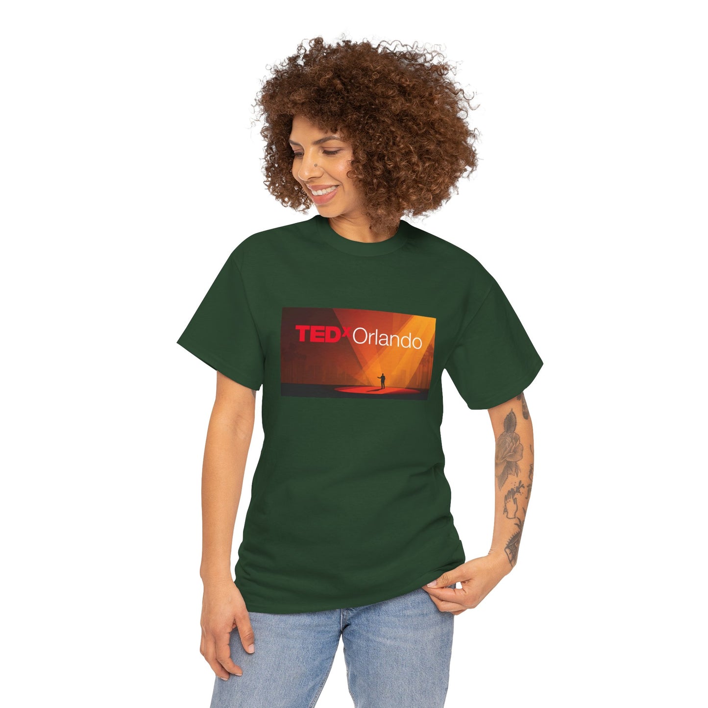 TEDxOrlando T‑Shirt 'The Red Dot Returns' - Conference Speaker Stage Design Tee