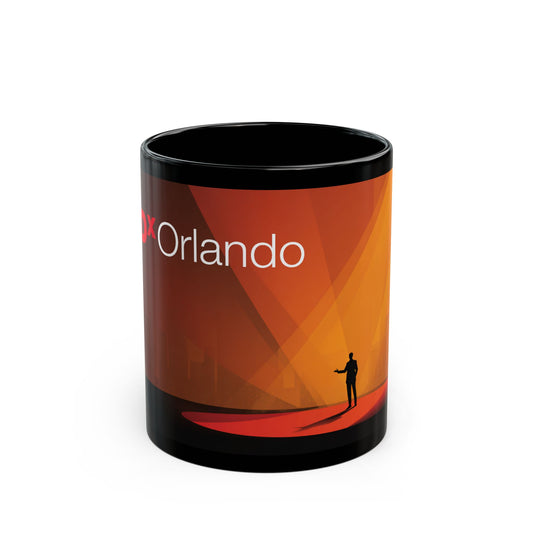 TEDxOrlando Black Ceramic Mug — 11oz & 15oz