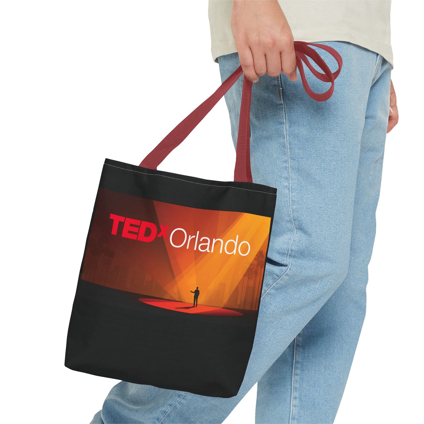 TEDxOrlando Launch Tote Bag — TEDx Speaker 'The Red Dot Returns' Design