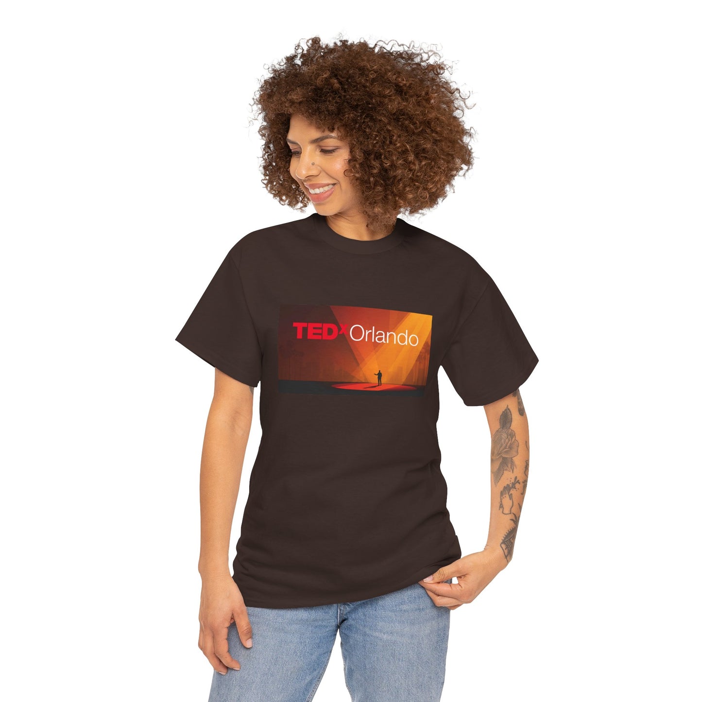 TEDxOrlando T‑Shirt 'The Red Dot Returns' - Conference Speaker Stage Design Tee