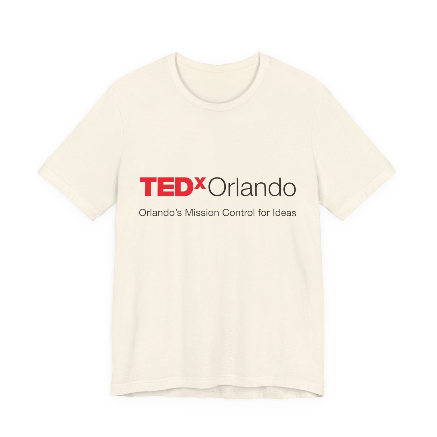 TEDxOrlando Logo T-Shirt - Unisex Jersey Short Sleeve Tee - Bella Canvas 3001