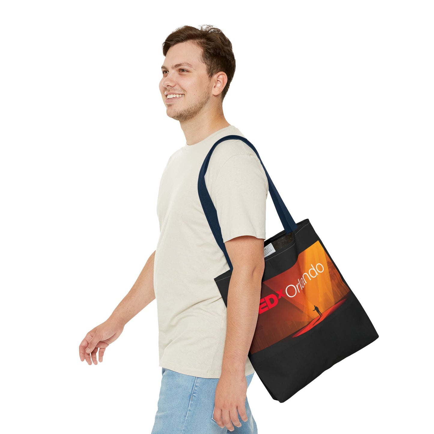 TEDxOrlando Launch Tote Bag — TEDx Speaker 'The Red Dot Returns' Design