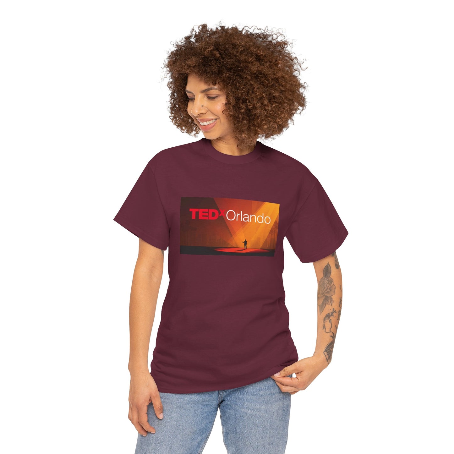 TEDxOrlando T‑Shirt 'The Red Dot Returns' - Conference Speaker Stage Design Tee