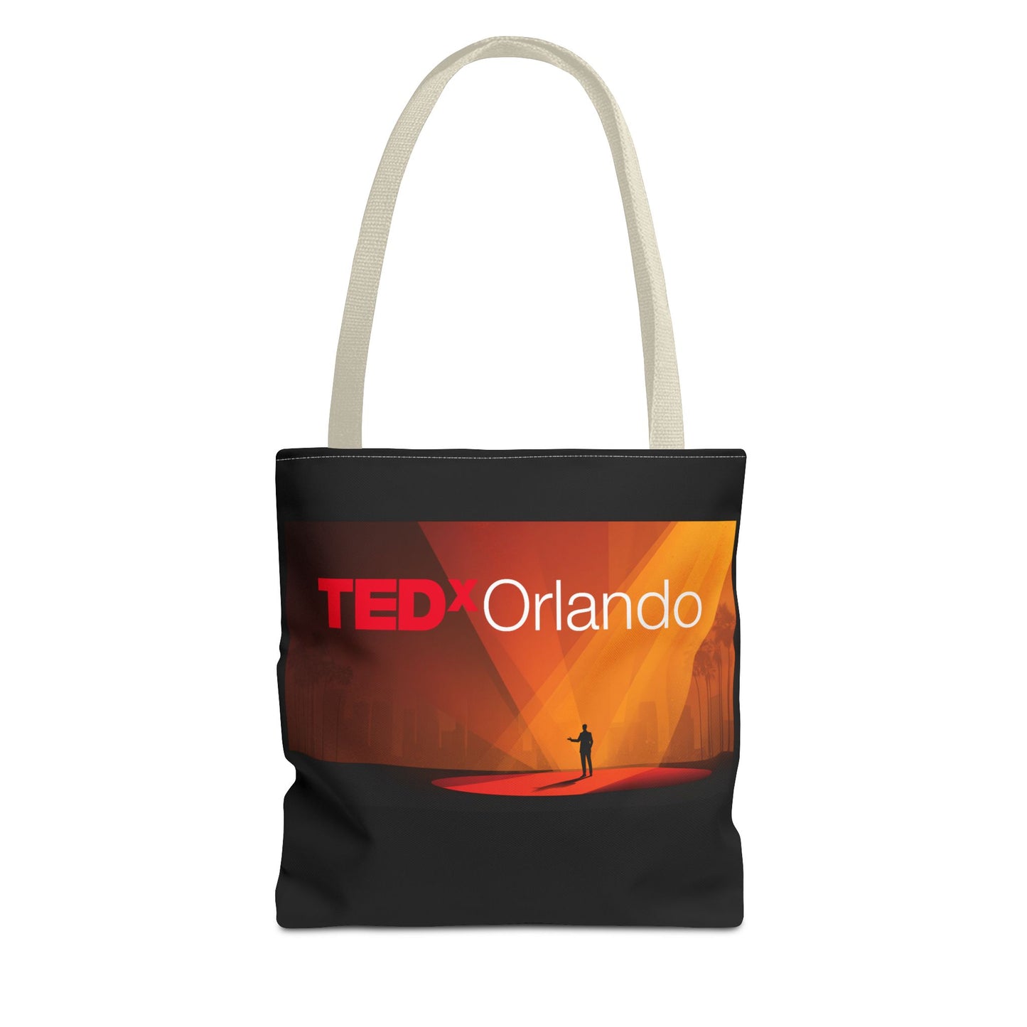 TEDxOrlando Launch Tote Bag — TEDx Speaker 'The Red Dot Returns' Design