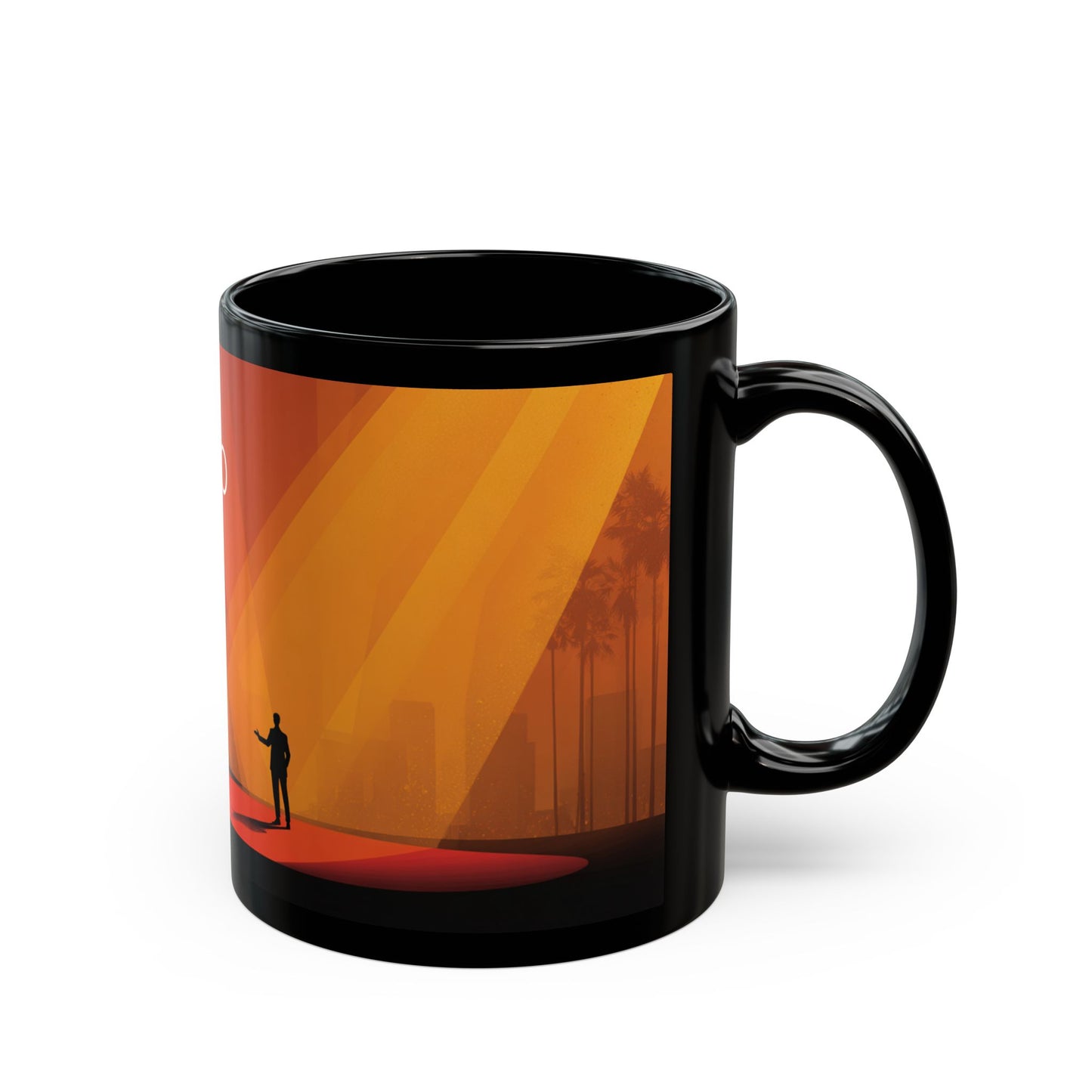 TEDxOrlando Black Ceramic Mug — 11oz & 15oz