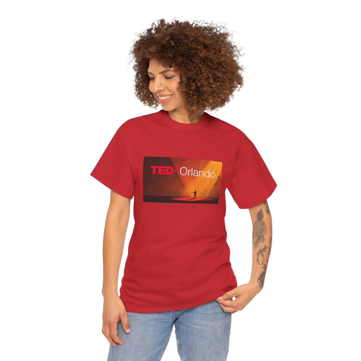 TEDxOrlando T‑Shirt 'The Red Dot Returns' - Conference Speaker Stage Design Tee