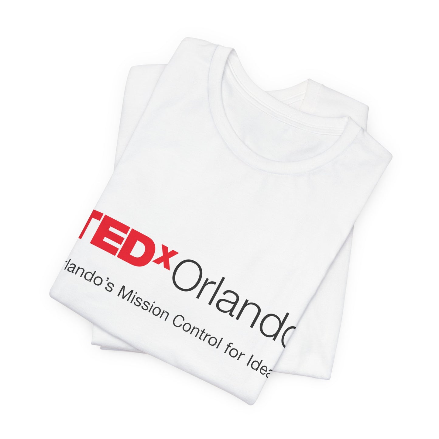 TEDxOrlando Logo T-Shirt - Unisex Jersey Short Sleeve Tee - Bella Canvas 3001