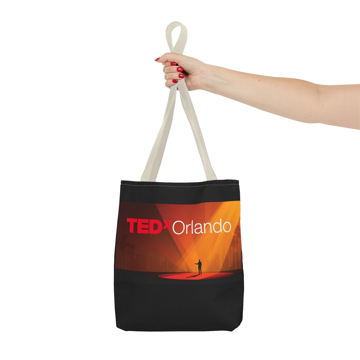 TEDxOrlando Launch Tote Bag — TEDx Speaker 'The Red Dot Returns' Design