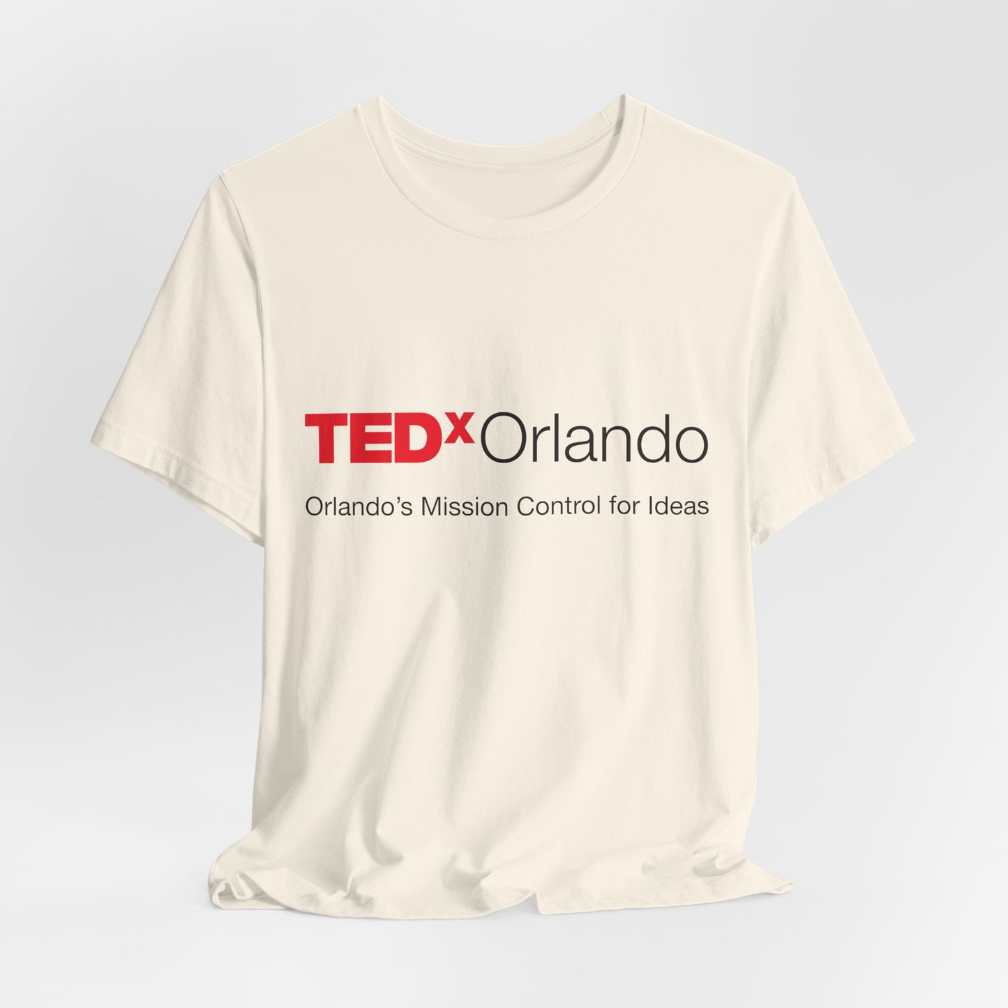 TEDxOrlando Logo T-Shirt - Unisex Jersey Short Sleeve Tee - Bella Canvas 3001