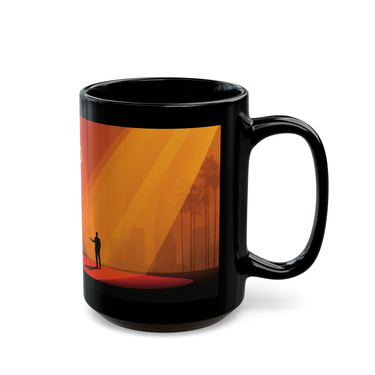 TEDxOrlando Black Ceramic Mug — 11oz & 15oz
