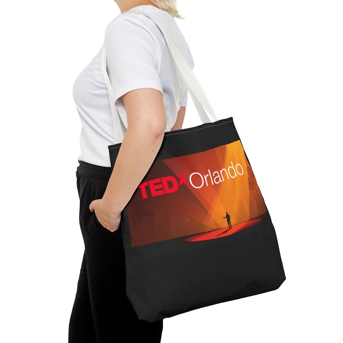 TEDxOrlando Launch Tote Bag — TEDx Speaker 'The Red Dot Returns' Design