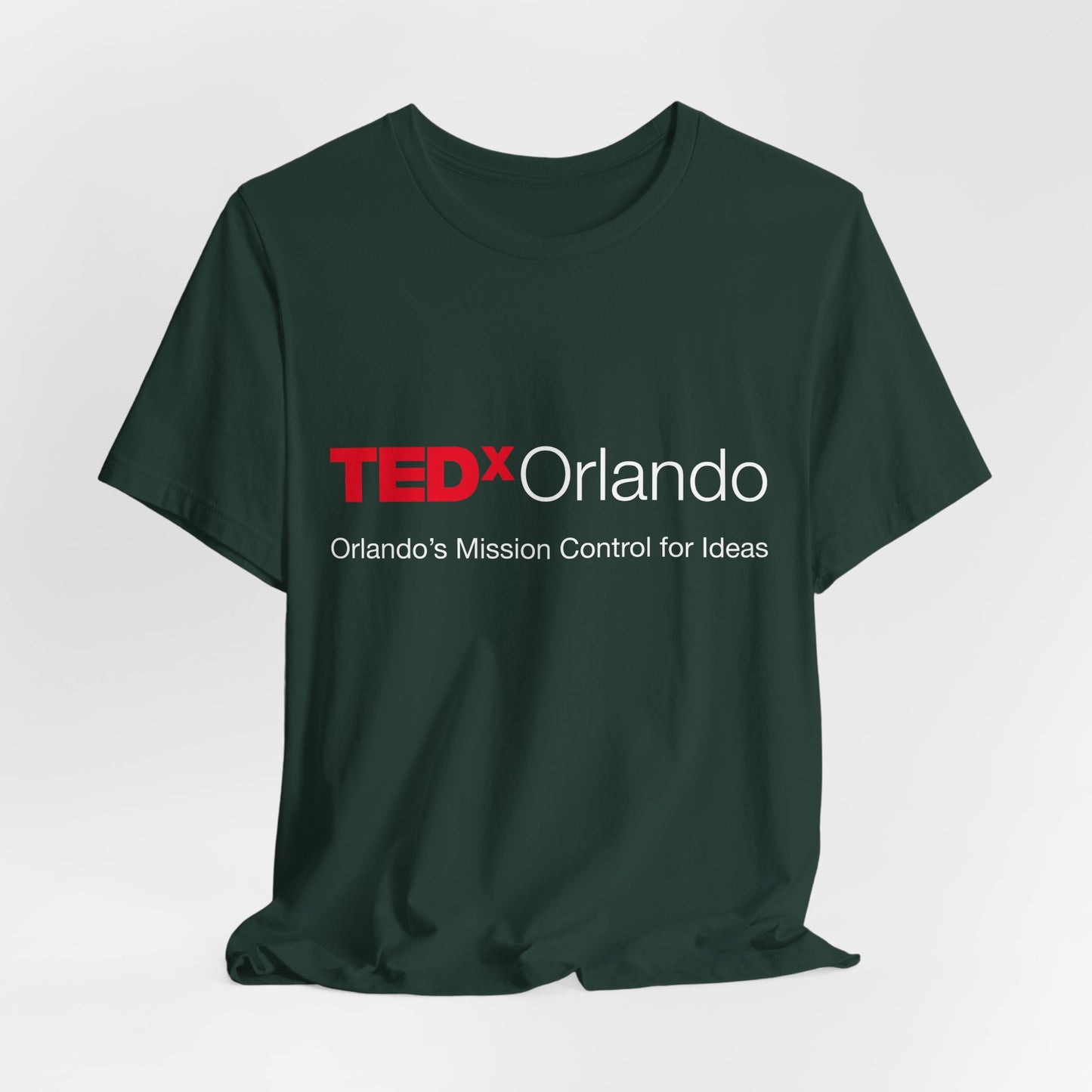 TEDxOrlando Logo T-Shirt - Unisex Jersey Short Sleeve Tee - Bella Canvas 3001