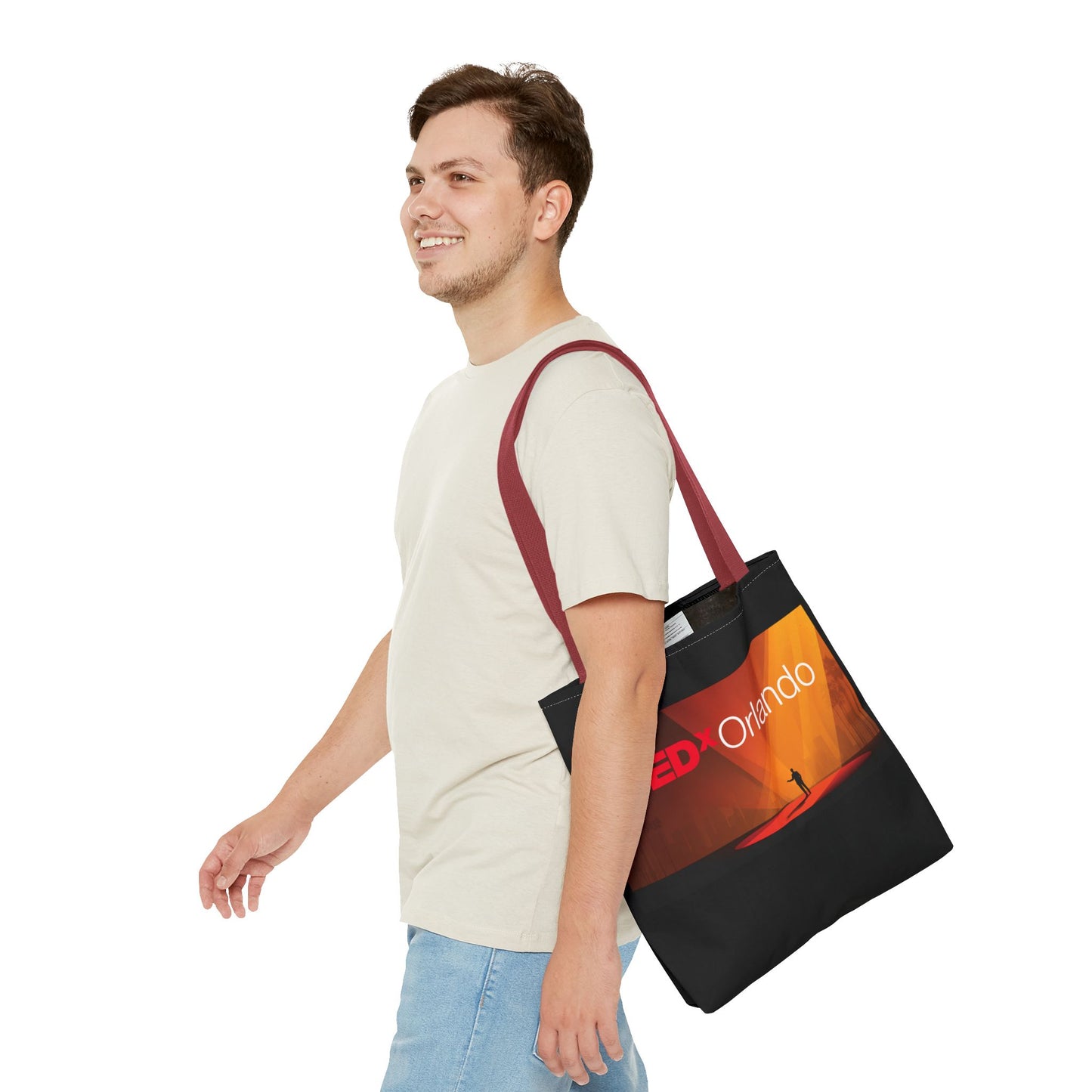 TEDxOrlando Launch Tote Bag — TEDx Speaker 'The Red Dot Returns' Design