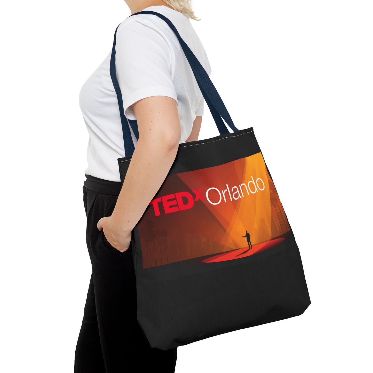 TEDxOrlando Launch Tote Bag — TEDx Speaker 'The Red Dot Returns' Design
