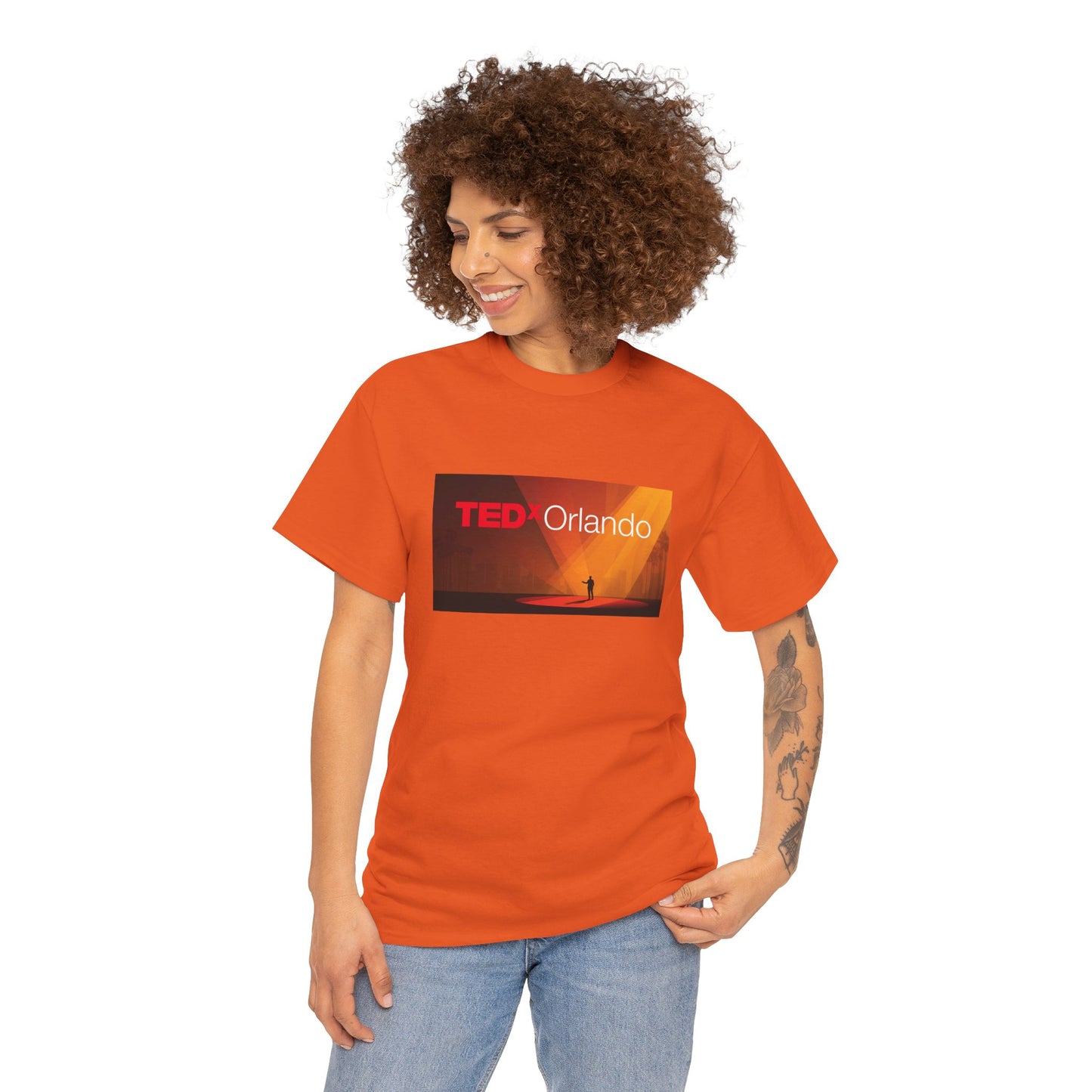 TEDxOrlando T‑Shirt 'The Red Dot Returns' - Conference Speaker Stage Design Tee