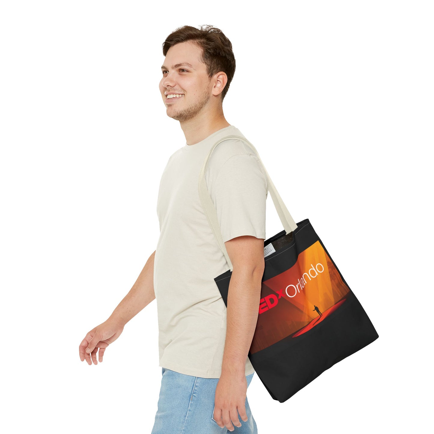 TEDxOrlando Launch Tote Bag — TEDx Speaker 'The Red Dot Returns' Design
