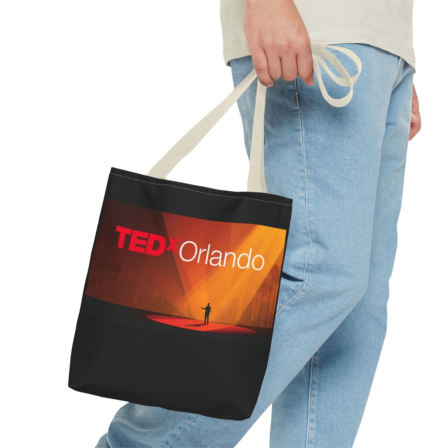 TEDxOrlando Launch Tote Bag — TEDx Speaker 'The Red Dot Returns' Design
