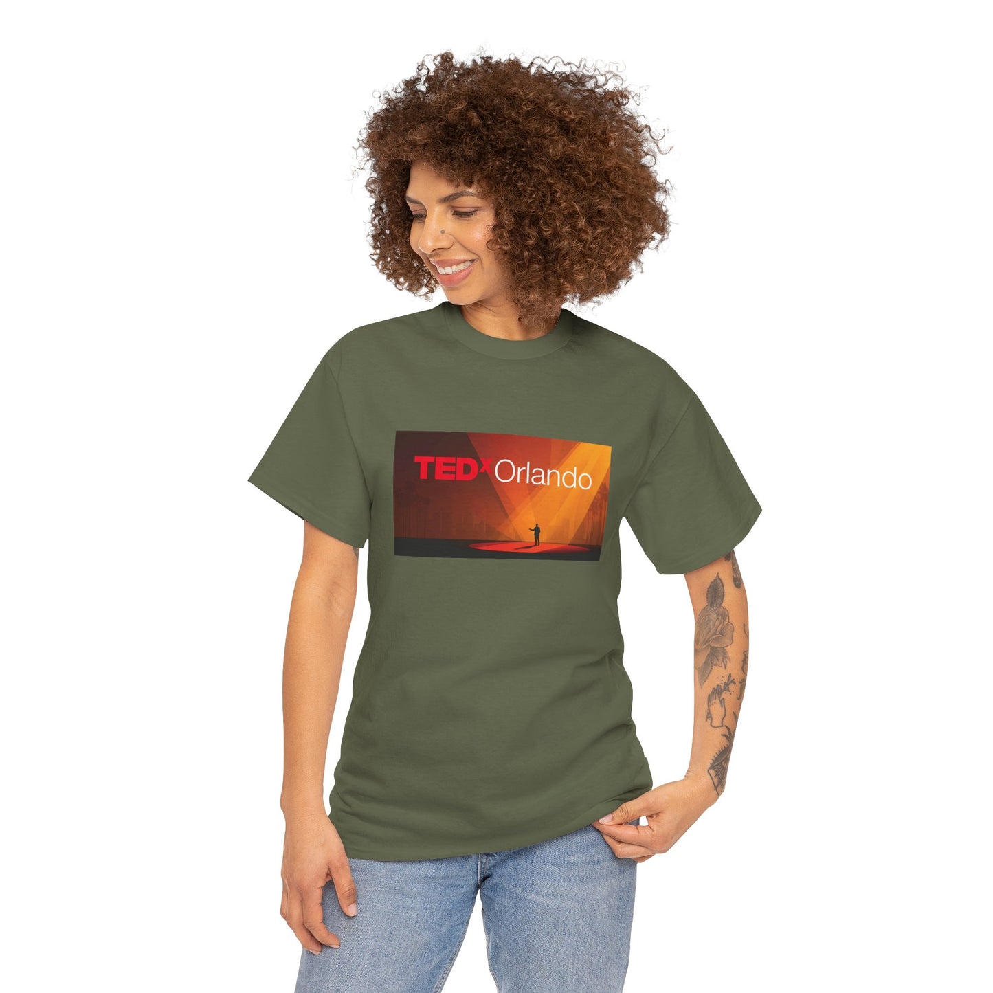 TEDxOrlando T‑Shirt 'The Red Dot Returns' - Conference Speaker Stage Design Tee