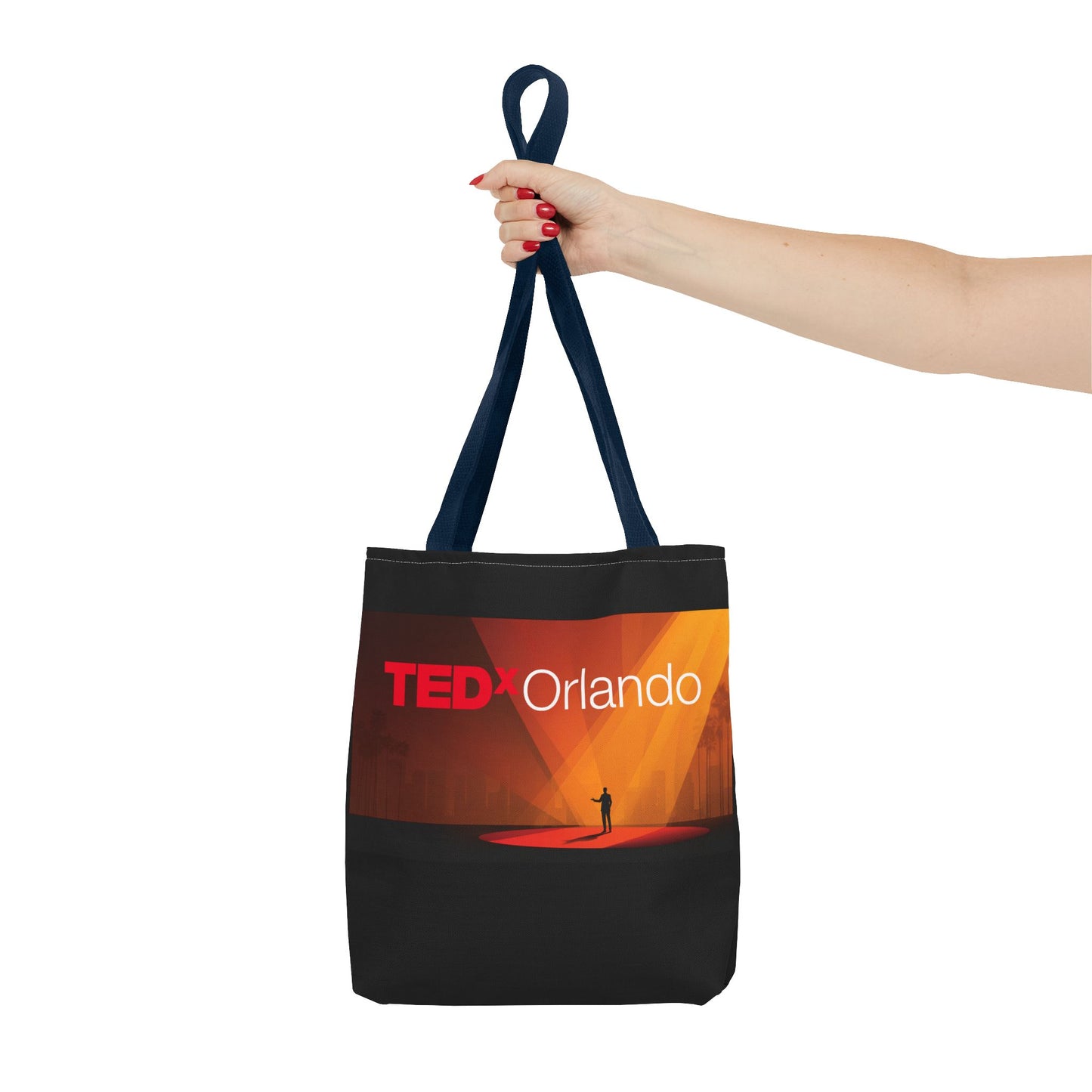 TEDxOrlando Launch Tote Bag — TEDx Speaker 'The Red Dot Returns' Design