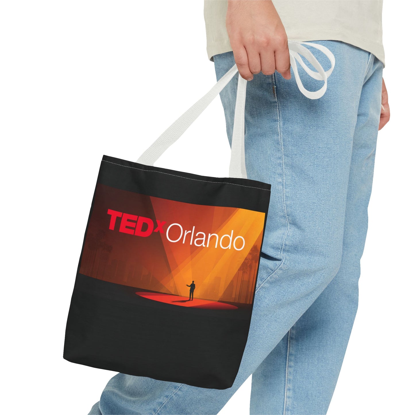 TEDxOrlando Launch Tote Bag — TEDx Speaker 'The Red Dot Returns' Design