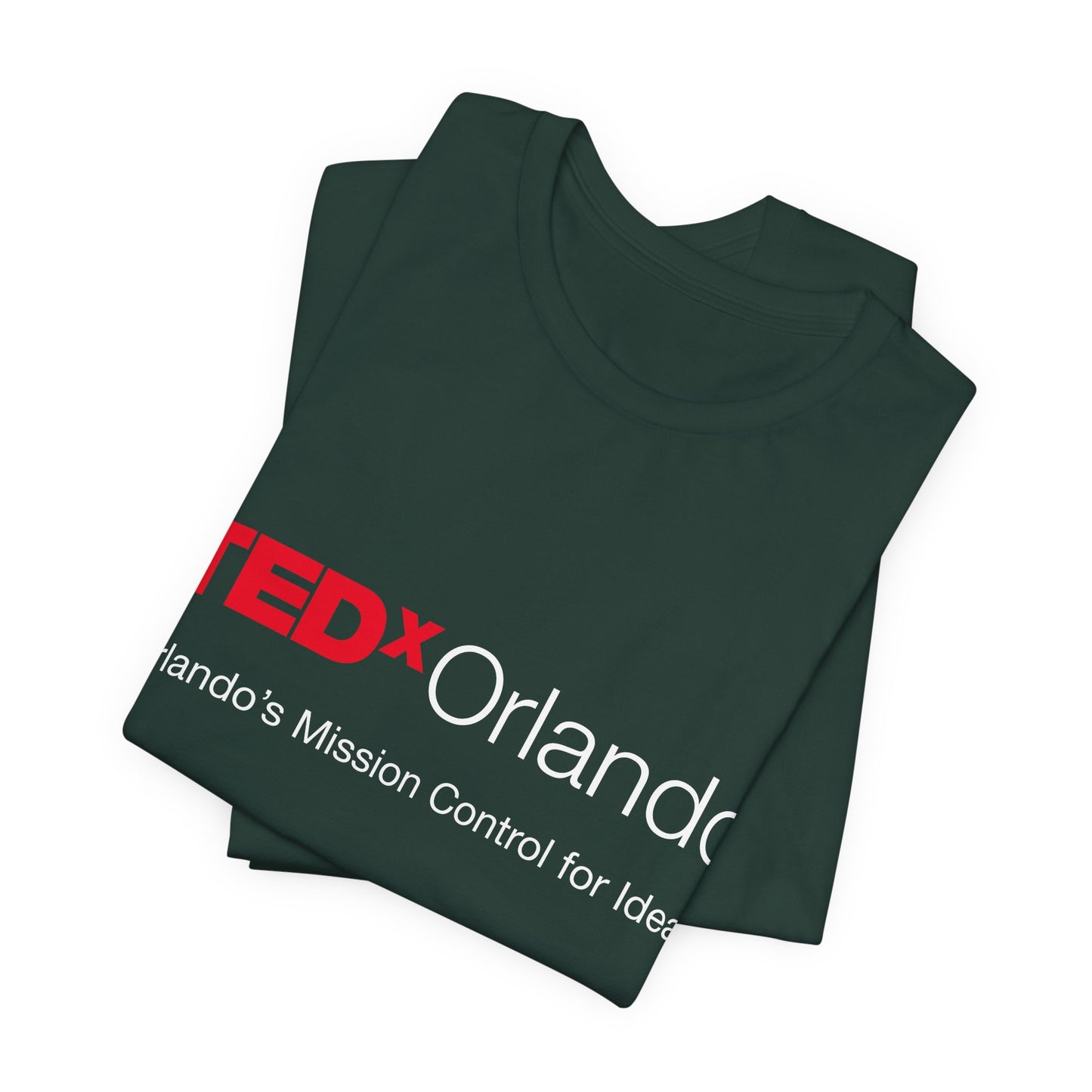 TEDxOrlando Logo T-Shirt - Unisex Jersey Short Sleeve Tee - Bella Canvas 3001
