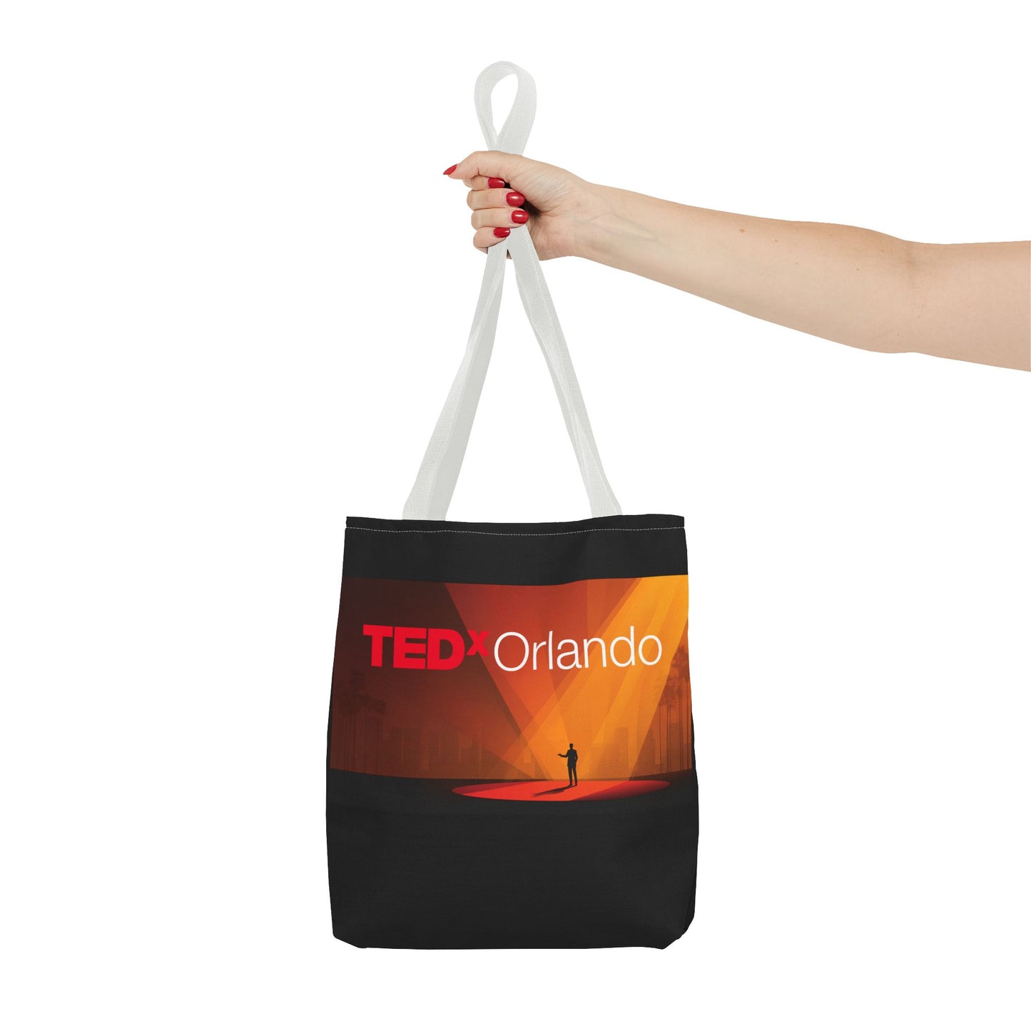 TEDxOrlando Launch Tote Bag — TEDx Speaker 'The Red Dot Returns' Design