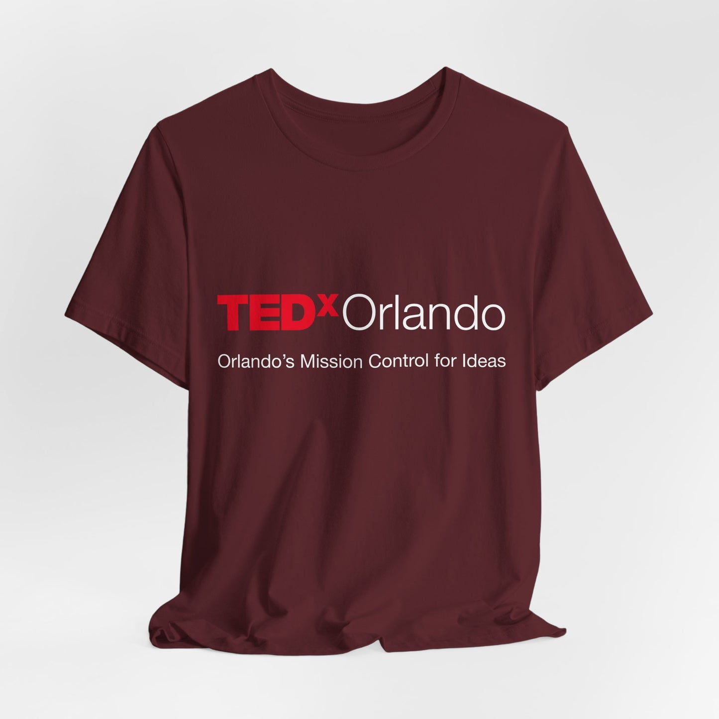 TEDxOrlando Logo T-Shirt - Unisex Jersey Short Sleeve Tee - Bella Canvas 3001