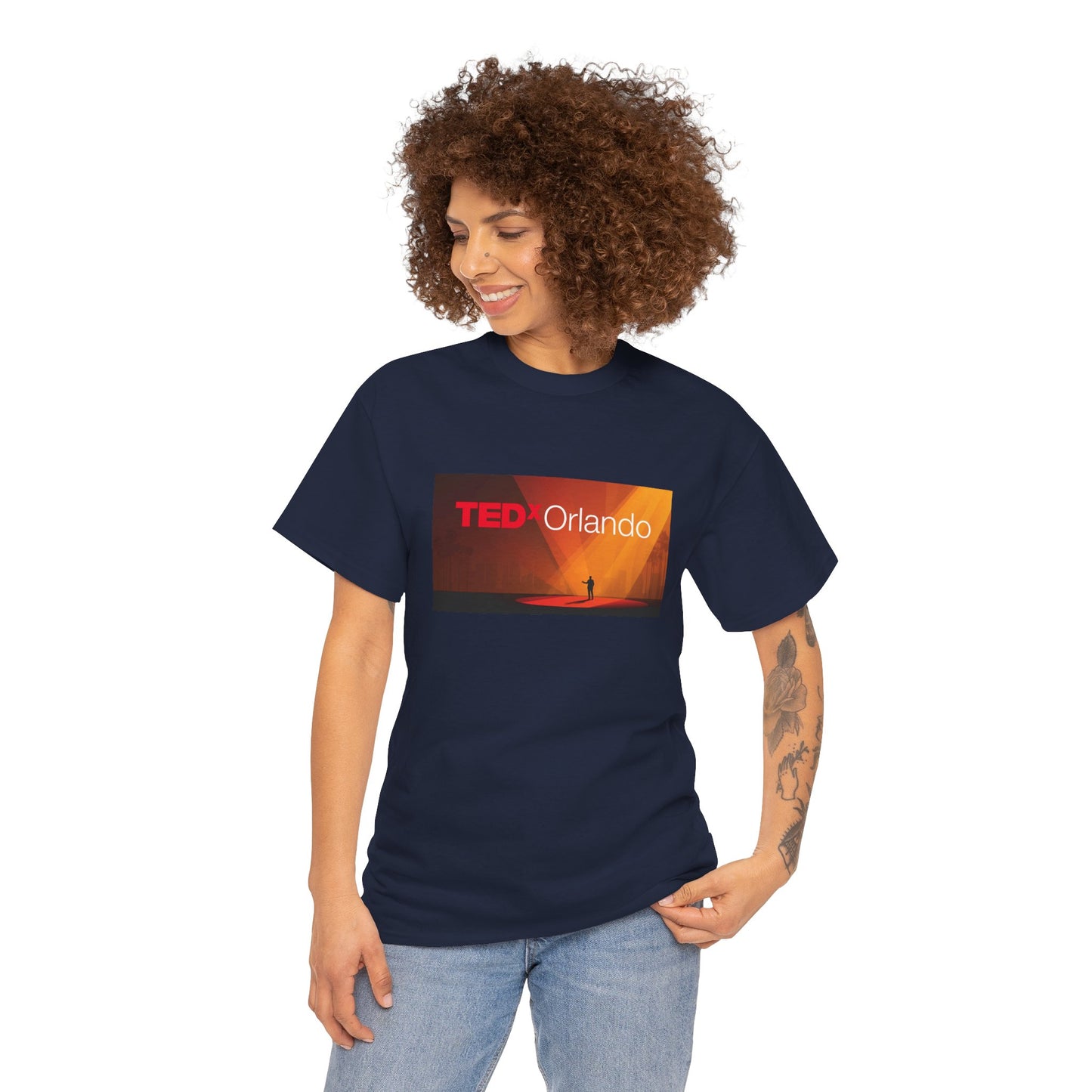 TEDxOrlando T‑Shirt 'The Red Dot Returns' - Conference Speaker Stage Design Tee