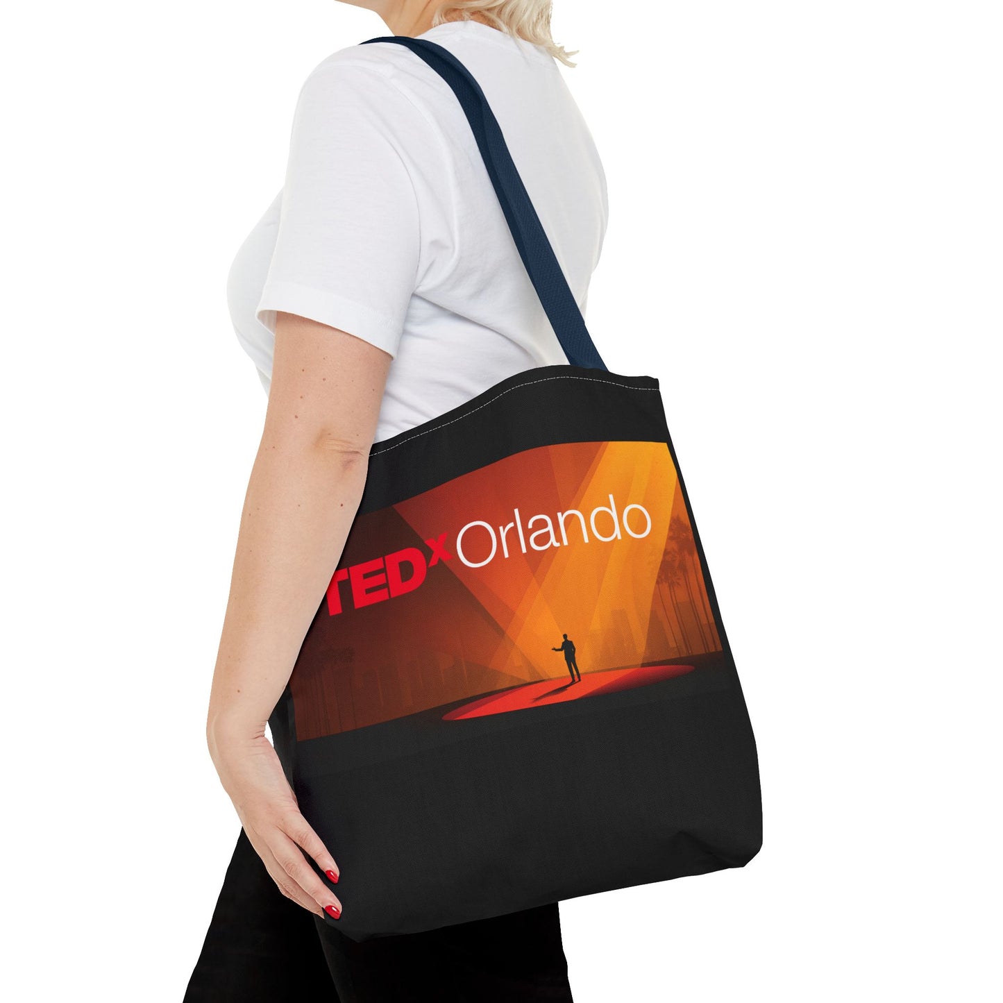 TEDxOrlando Launch Tote Bag — TEDx Speaker 'The Red Dot Returns' Design