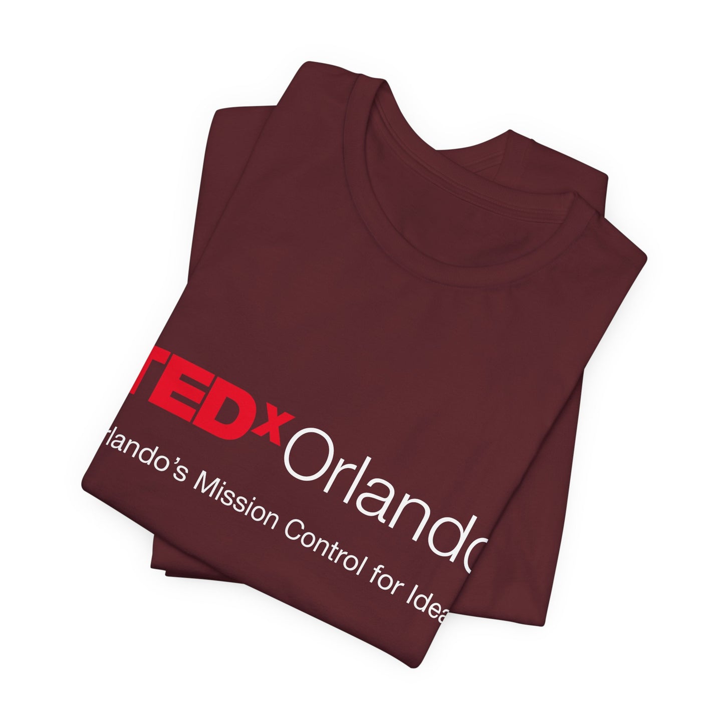 TEDxOrlando Logo T-Shirt - Unisex Jersey Short Sleeve Tee - Bella Canvas 3001