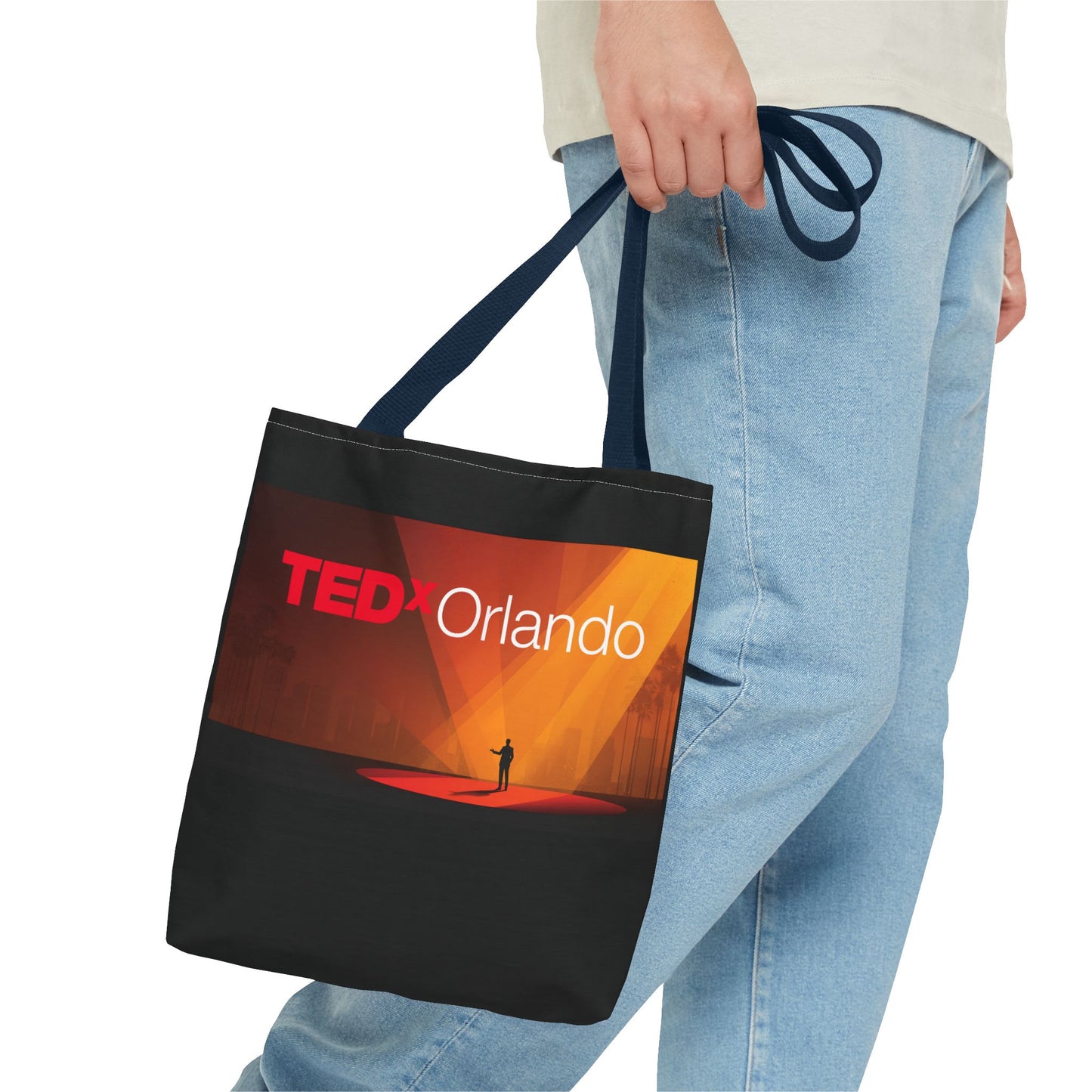 TEDxOrlando Launch Tote Bag — TEDx Speaker 'The Red Dot Returns' Design