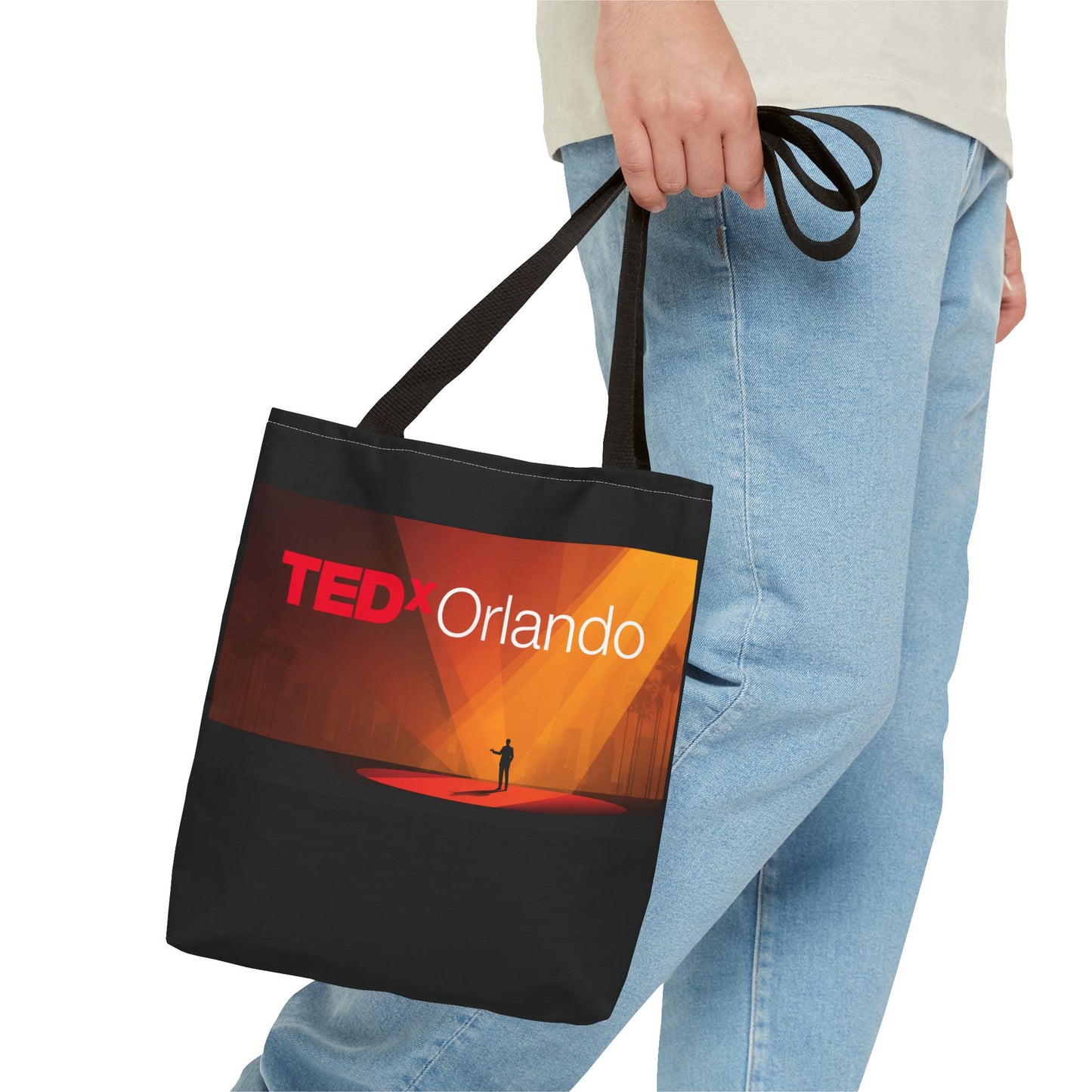TEDxOrlando Launch Tote Bag — TEDx Speaker 'The Red Dot Returns' Design