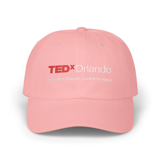 TEDxOrlando Embroidered Dad Cap — Classic Adjustable Baseball Hat