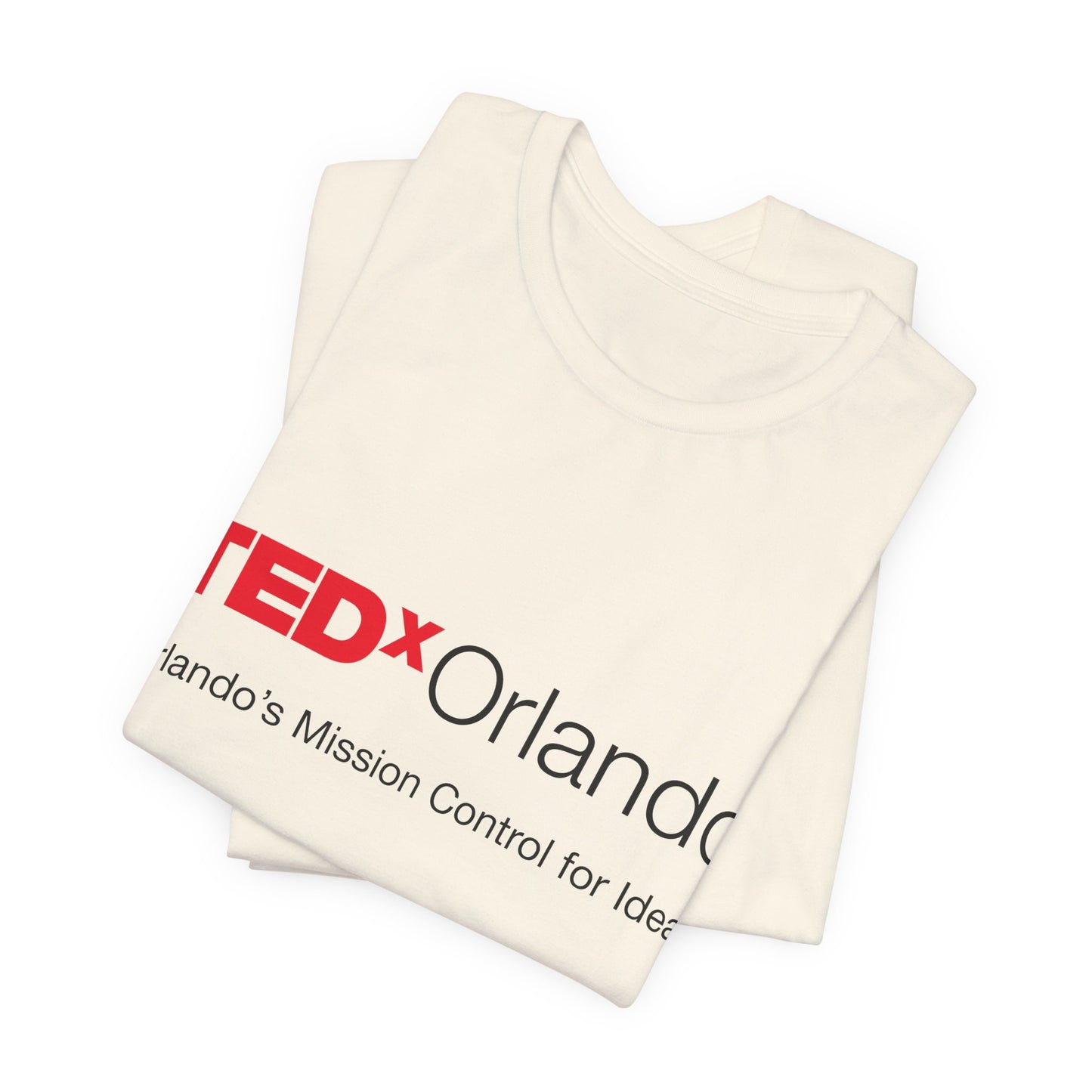 TEDxOrlando Logo T-Shirt - Unisex Jersey Short Sleeve Tee - Bella Canvas 3001