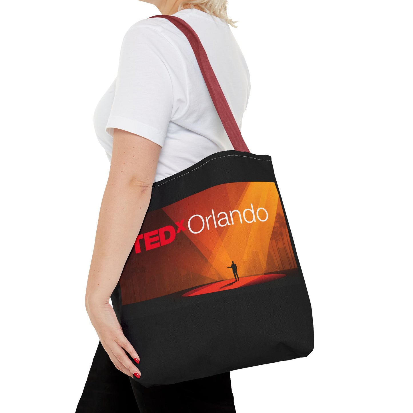 TEDxOrlando Launch Tote Bag — TEDx Speaker 'The Red Dot Returns' Design